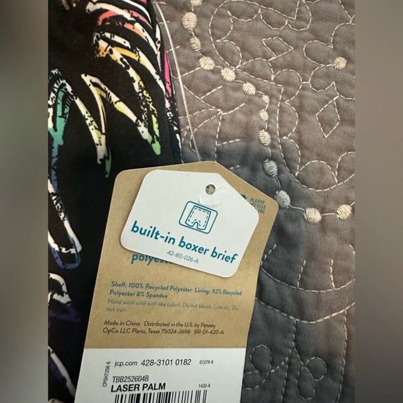 Thereabouts Boys Lazer Palm Swim Trunks NWT Size L 14/16 - Picture 4 of 6